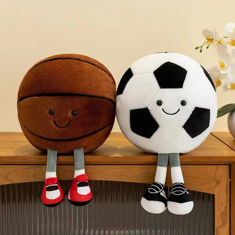 Plush ball with legs for better sleep