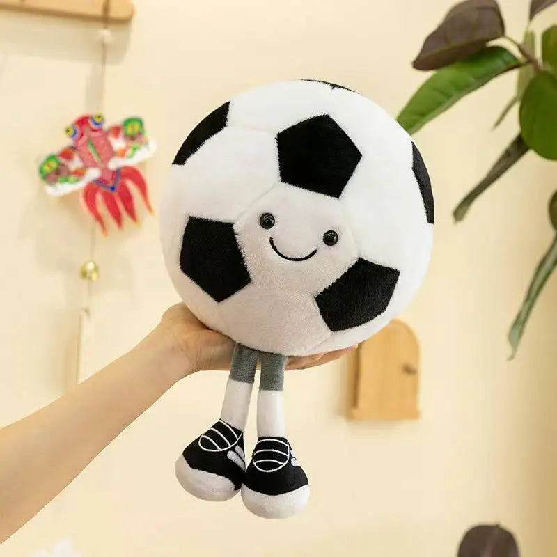 Plush ball with legs for better sleep